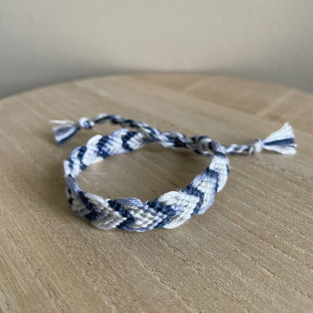 Ellery Bracelet, anklet, trendy, comfortable, tie, embroidery thread, woven, gif